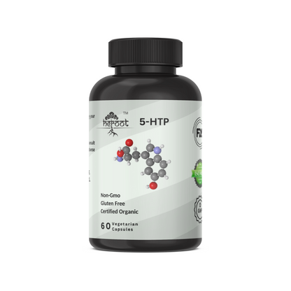 5-HTP 100mg - 60 Capsules | Promotes Relaxation | Supports Sleep, Stress Relief