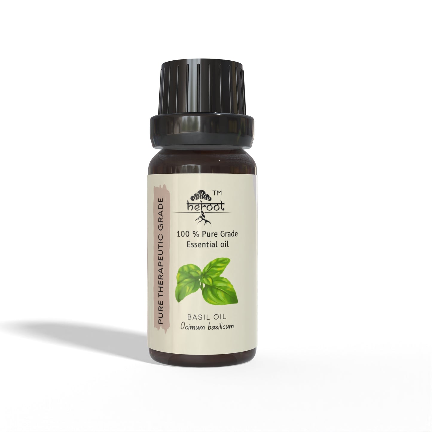 100% Pure Basil Essential Oil - Natural Therapeutic Grade for Stress and Anxiety Relief