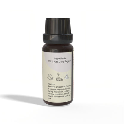 100% Pure Clary Sage Essential Oil - Natural Therapeutic Grade for Improved Digestion