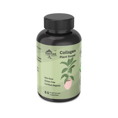 Plant-Based Collagen 500mg - 60 USDA Certified Capsules | Anti-Aging & Skin Brightening