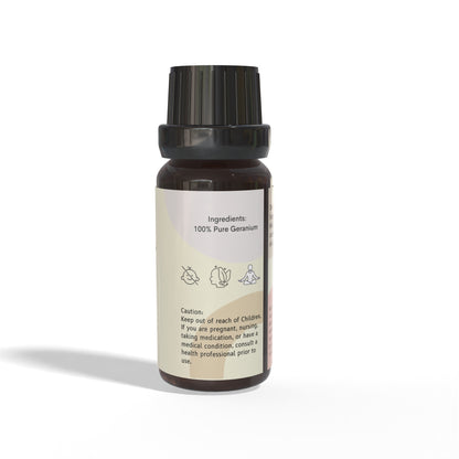 100% Pure Geranium Essential Oil - Natural Therapeutic Grade for Throat Infection Relief