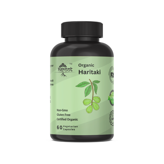 Organic Haritaki Powder 400mg (Terminalia Chebula) - Supports Healthy Weight Loss & Boosts Immunity