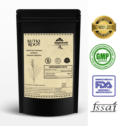 Kutki Powder (Picrorhiza Kurroa) - Natural Liver Support & Digestive Health