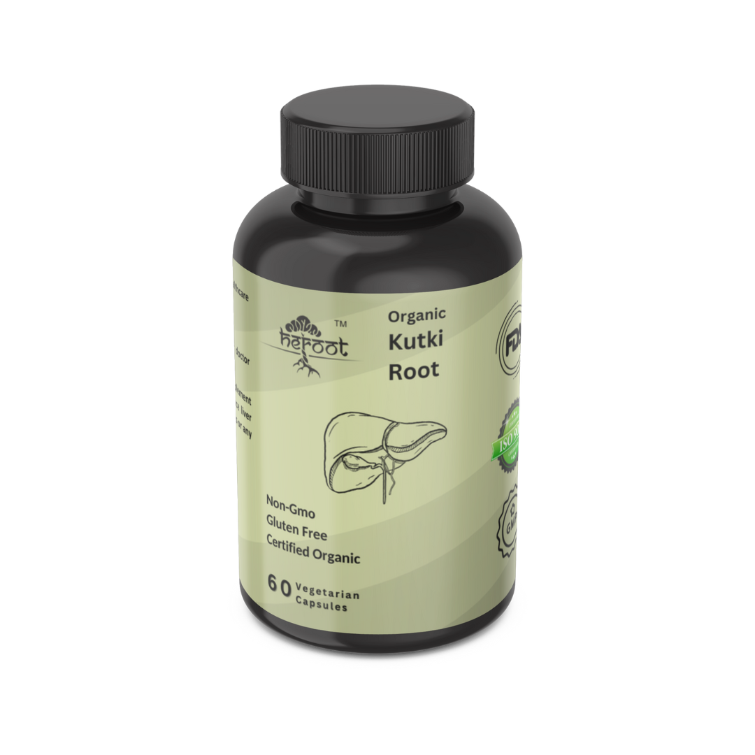 Organic Kutki Root (Picrorhiza Kurrooa) - Liver Detox and Healthy Digestion Support