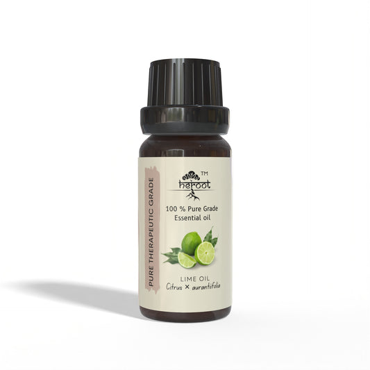 100% Pure Lime Essential Oil - Natural Therapeutic Grade for Pain Relief