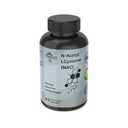 N-Acetyl L-Cysteine (NAC) 500mg - 60 Max Strength Veg Capsules | Powerful Antioxidant Supplement