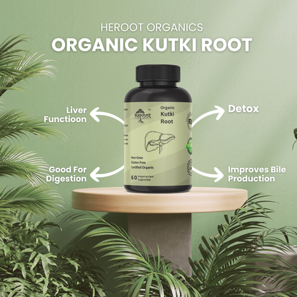 Organic Kutki Root (Picrorhiza Kurrooa) - Liver Detox and Healthy Digestion Support