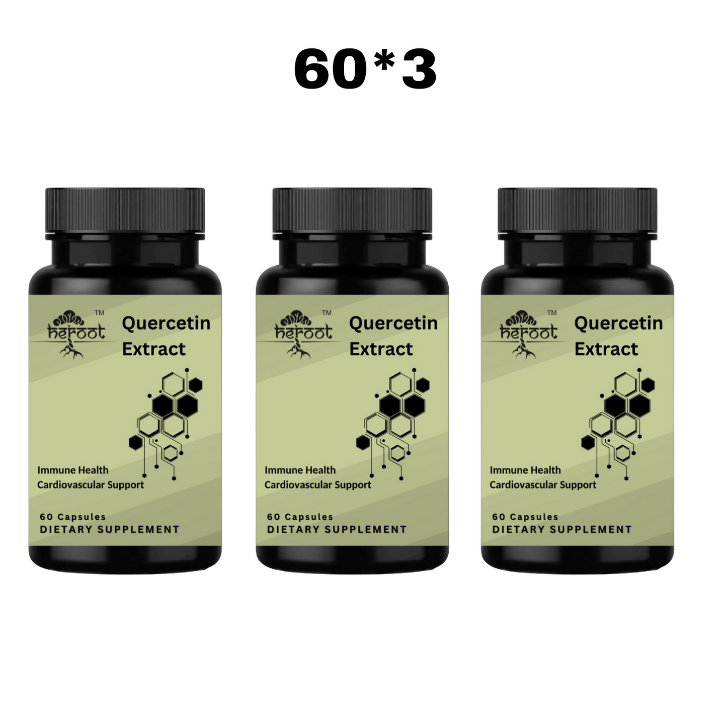 Quercetin 95% Extract - 500mg | Supports Immune Health & Cardiovascular Function