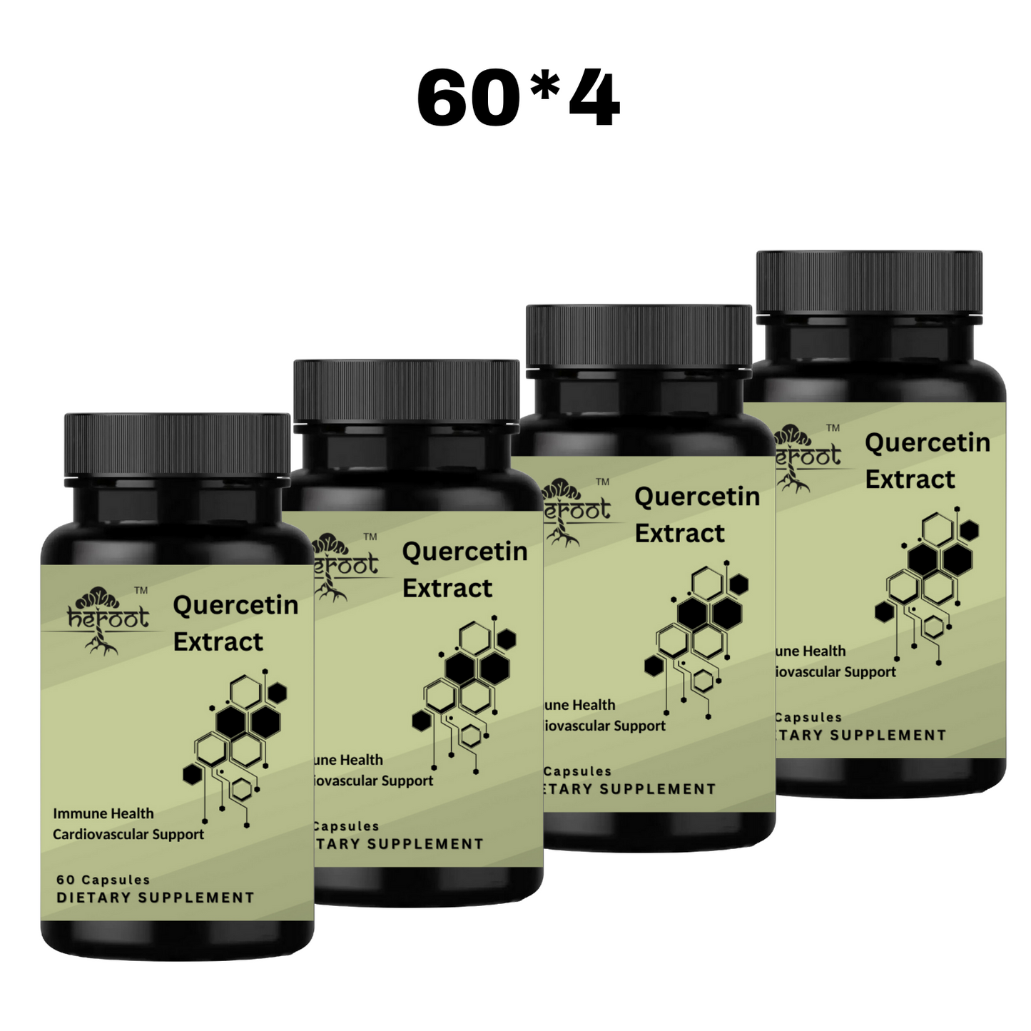 Quercetin 95% Extract - 500mg | Supports Immune Health & Cardiovascular Function