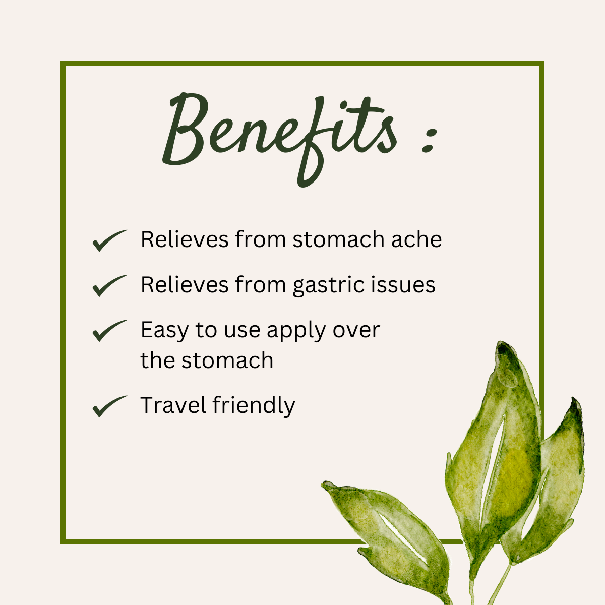 Upset Stomach Relief Essential Oil Roll-On | Peppermint, Cardamom, Ginger, Clove