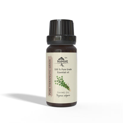 100% Pure Thyme Essential Oil - Natural Therapeutic Grade for Digestive Support