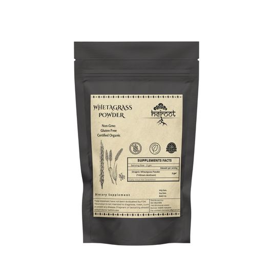 Organic Wheatgrass Powder - Natural Antioxidant for Constipation Relief and Gluten-Free