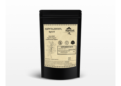 Pure Organic Ashwagandha Powder (Indian Ginseng) - Raw, Non-GMO, Bulk Supply