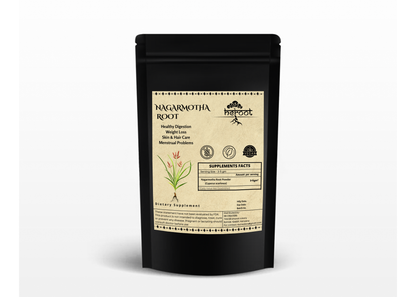 Organic Nagarmotha Powder (Cyperus Scariosus) - USDA Certified for Skin & Hair Care