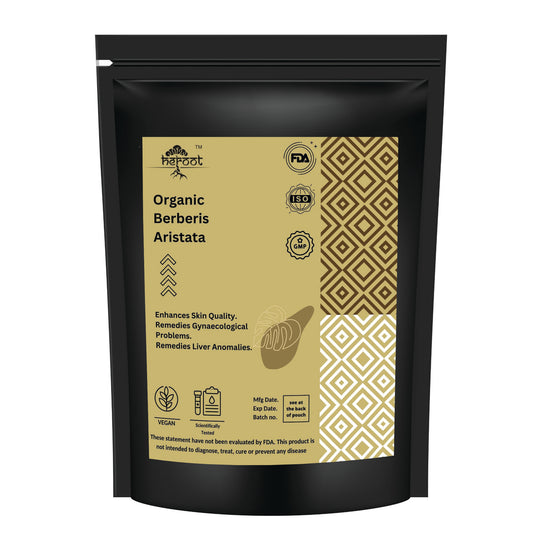 Organic Berberis Aristata Root Powder | Pure, Non-GMO for Enhanced Skin Quality