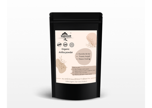 Organic Aritha Powder - 100% Natural Hair Care for Nourishing Hair and Reducing Dandruff