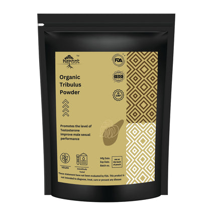 Organic Tribulus Powder | USDA Certified for Testosterone Boosting