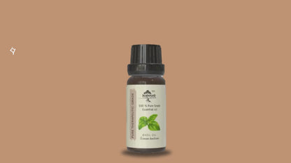 100% Pure Basil Essential Oil - Natural Therapeutic Grade for Stress and Anxiety Relief