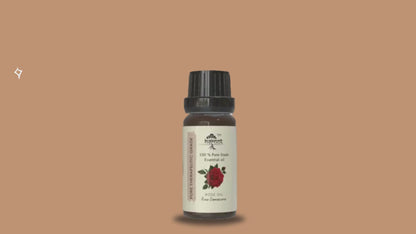 100% Pure Rose Essential Oil - Natural Therapeutic Grade for Mental Fatigue and Anxiety