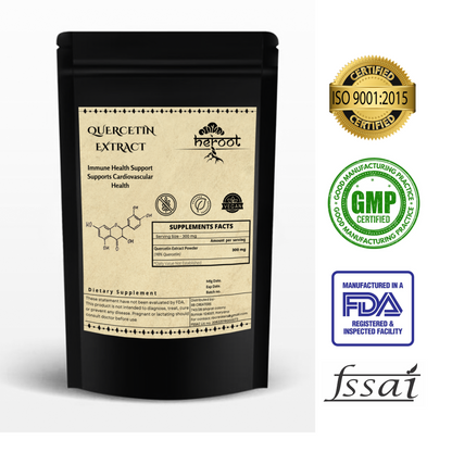 Quercetin Extract Powder (98% Quercetin) - Supports Immune and Cardiovascular Health