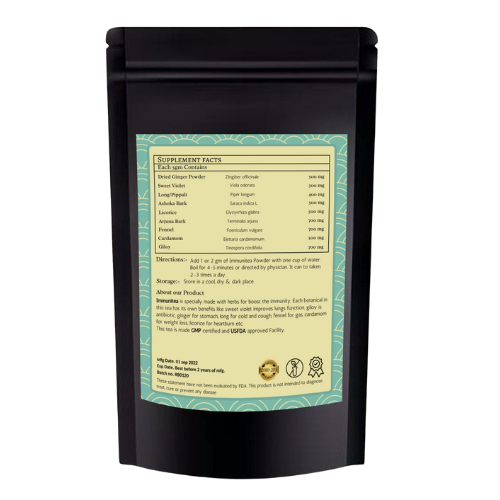 Herbal Tea Blend with 8 Herbs - Promotes Health, Balance, and Harmony for Body and Mind